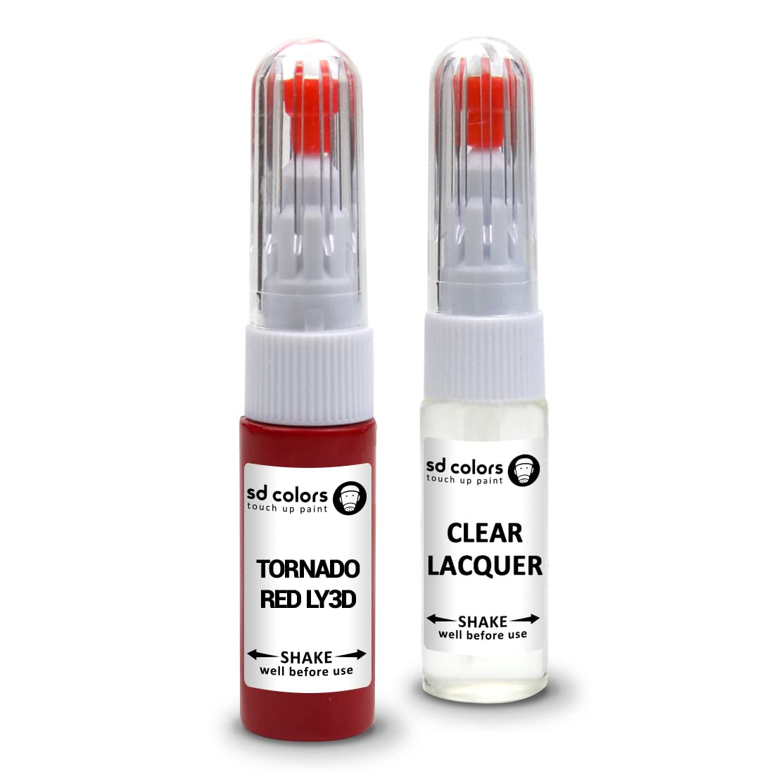 Krāsas korekcijas komplekts SD COLORS Tornado Red LY3D VW/Audi, 20 ML, LY3D Tornado Red