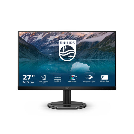 PHILIPS 272S9JAL - 27" Full HD monitor, 1920x1080, 75Hz, built-in speakers, VGA, HDMI, DisplayPort, USB hub, black
