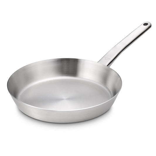 Gerlach Prestige panna 28 cm - nerūsējošā tērauda, piemērota gāzes, elektriskajām, indukcijas un keramikas plītīm.