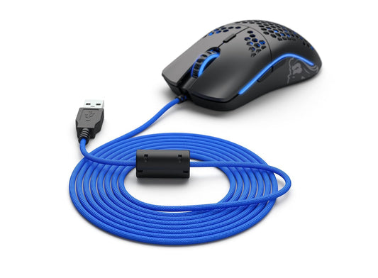 Glorious PC Gaming Race G-ASC-Black Noir - 2m USB Type-A cable, durable, flexible, optimized for gaming performance.