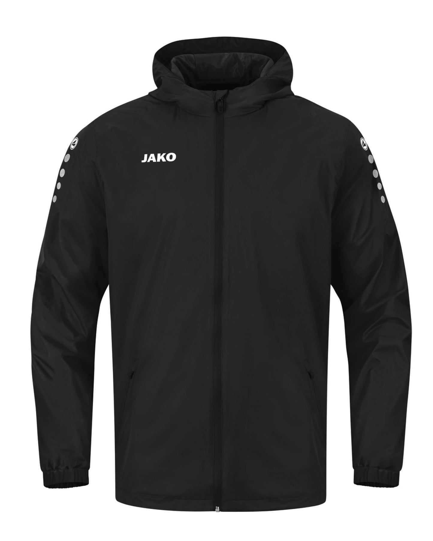 Bērnu lietus jaka JAKO Team 2.0, melna, 164