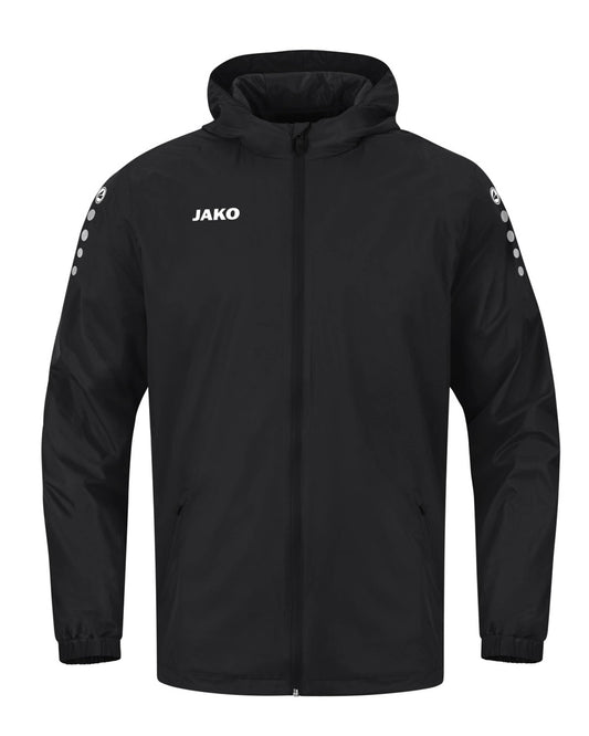 Bērnu lietus jaka JAKO Team 2.0, melna, 164