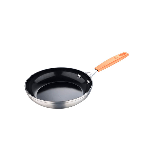 San Ignacio Compact - Veten 16 cm - Kalts alumīnijs, Fusion melnā iekšējais pārklājums, matēts ārējais, indukcijai piemērots.