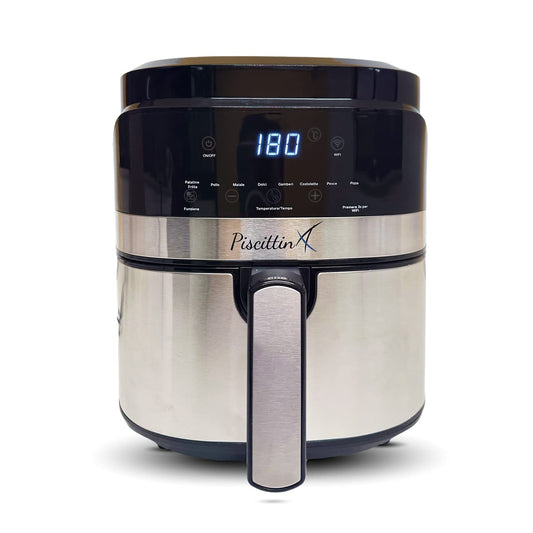 Gaisa fritieris baseinam - 5,5 l, 1500 W, 8 programmas, skārienekrāns, Wi-Fi, lietotne, A+++ energoefektivitāte
