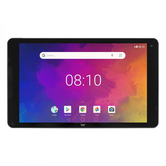 Woxter X-200 PRO Android planšetdators 25,4 cm (10 collas), IPS, 3 GB RAM, Quad Core Cortex A53, 1,3 GHz, 64 bitu, HD, Mini HDMI, Android 9.0 Pie, Bluetooth, WiFi, 64 GB+Micro-SD melns