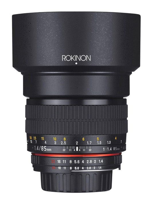 Rokinon 85 mm F1.4 asfēriskais objektīvs MFT
