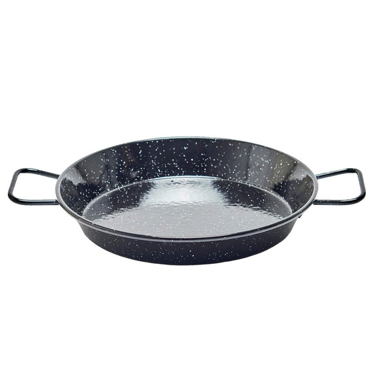 Ideāla paeljas panna - emaljēts tērauds, melna, 20 cm, 1 gabals, ideāla vārīšanai un cepšanai.