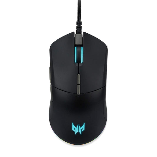 Acer Predator Cestus 330 - PixArt 335 sensor, adjustable DPI, 16.8 million RGB lighting, NVIDIA Reflex technology.