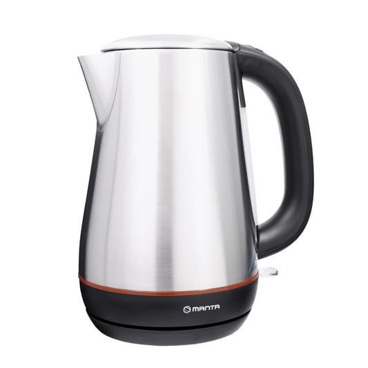Orisa Electric Kettle - Stainless steel, 2150W rapid boil, 1.7L capacity, anti-scale filter, elegant design, Strix regulator.