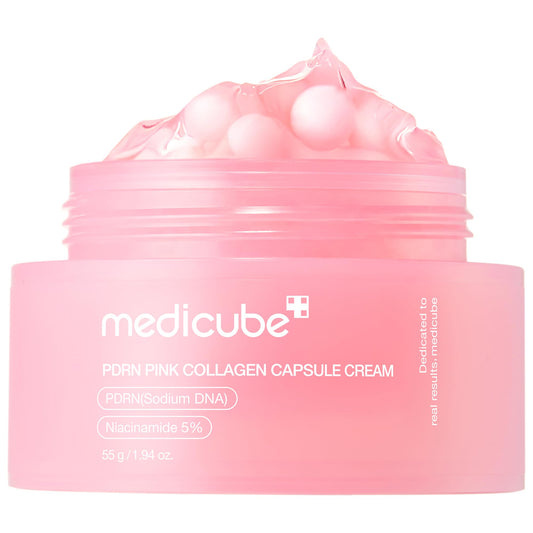medicube kapsulu krēms ar laša DNS PDRN Pink Collagen