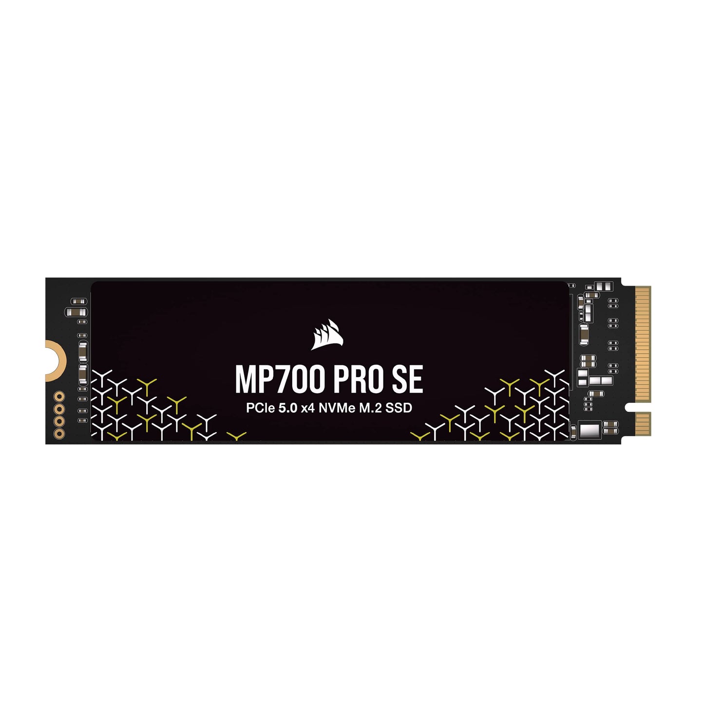 Corsair MP700 PRO SE 4 TB SSD - M.2 2280, up to 14,000 MB/s read speed, high-density TLC NAND, sleek black design.