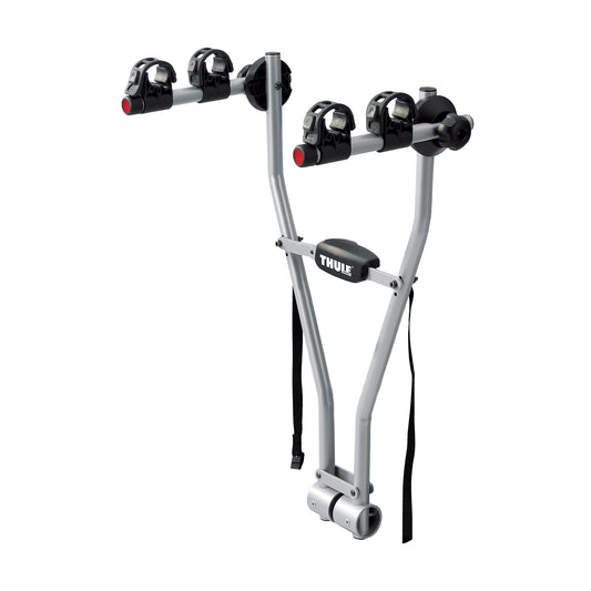 Thule TH9700 Xpress velosipēdu aizmugures turētājs 2 velosipēdiem, sudraba