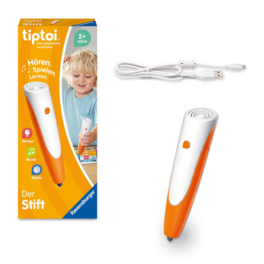 Ravensburger tiptoi Stift 00110, interaktīva mācību sistēma bērniem no 2 gadiem