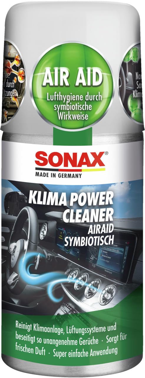 Automašīnas salona tīrītājs SONAX KlimaPowerCleaner AirAid symbiotisch (100 ml)