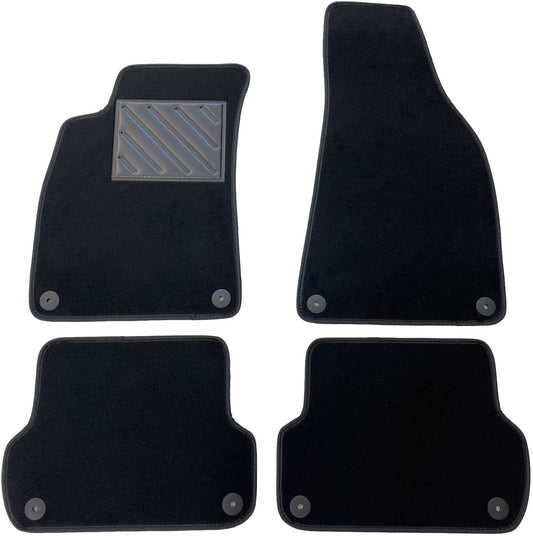 MDM SP-7273 paklāji Velūrs automašīnu paklājs, kas piemērots Citroen Jumpy / Toyota Proace (arī elektriskajam) furgonam 2016>, melns