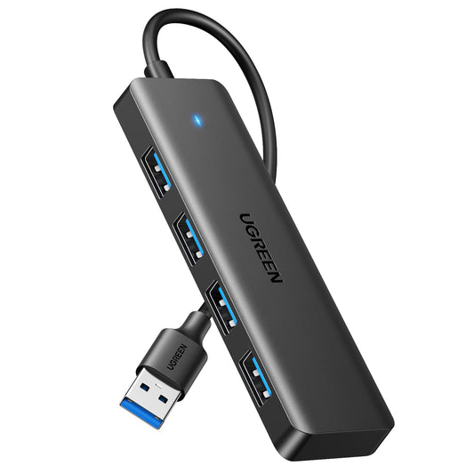 UGREEN 4-portu USB 3.0 hubs, USB sadalītājs, multiport adapteris 5Gbps, 15cm