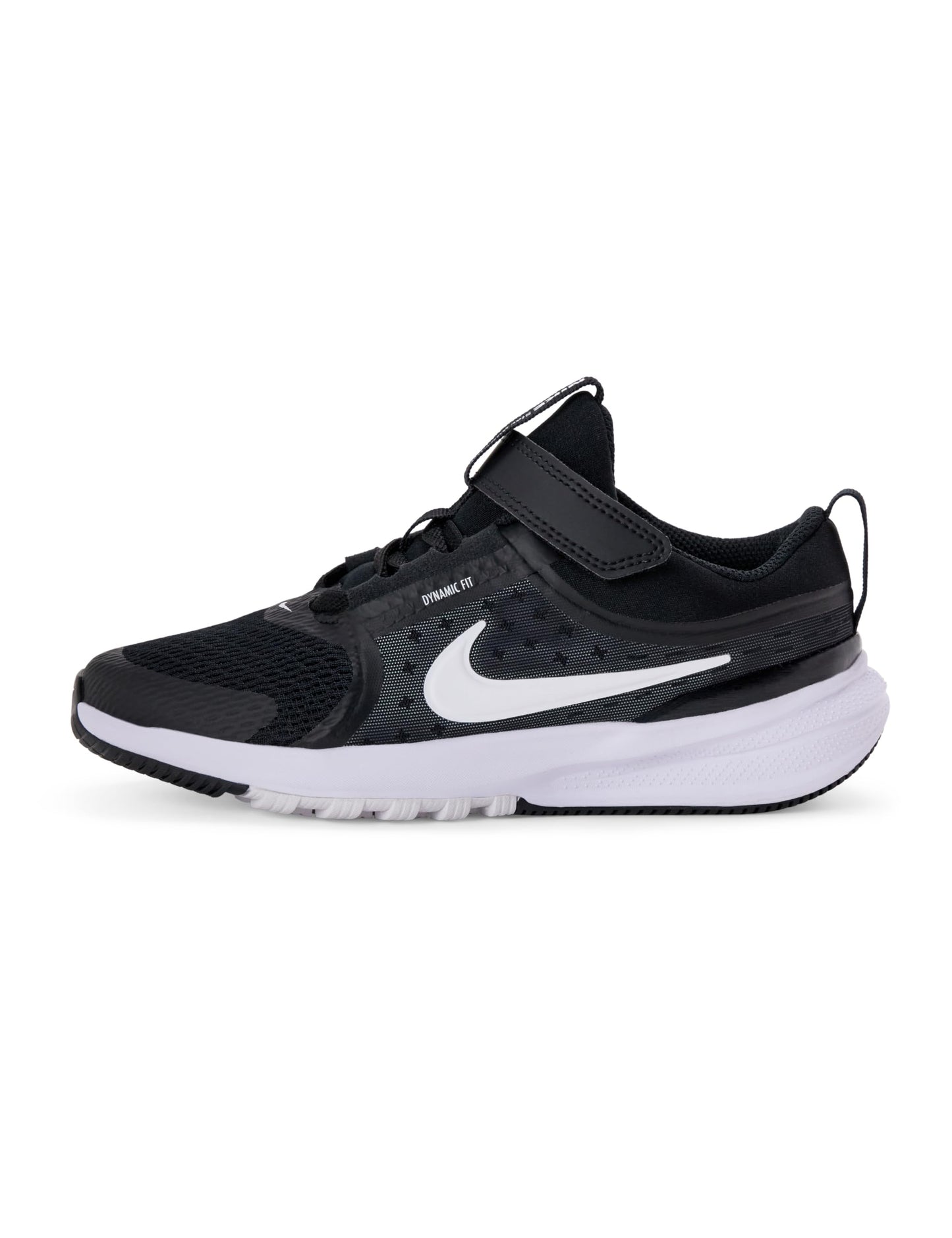 Nike Star Runner 5 bērnu skriešanas apavi, Black/White/Summit White/White, 33 EU