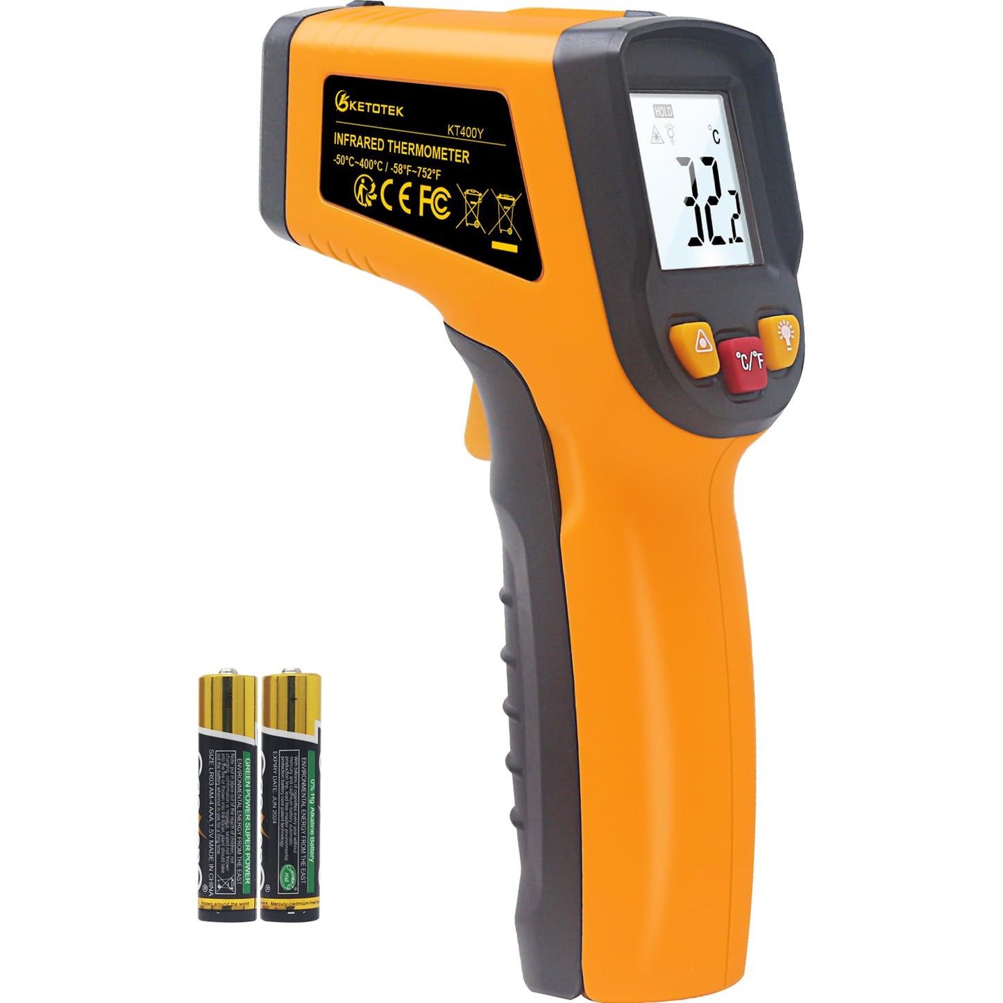 Testo 805i 0560 1805 infrasarkanais termometrs ar vadību viedtālrunī, bezkontakta virsmas temperatūras mērīšanai