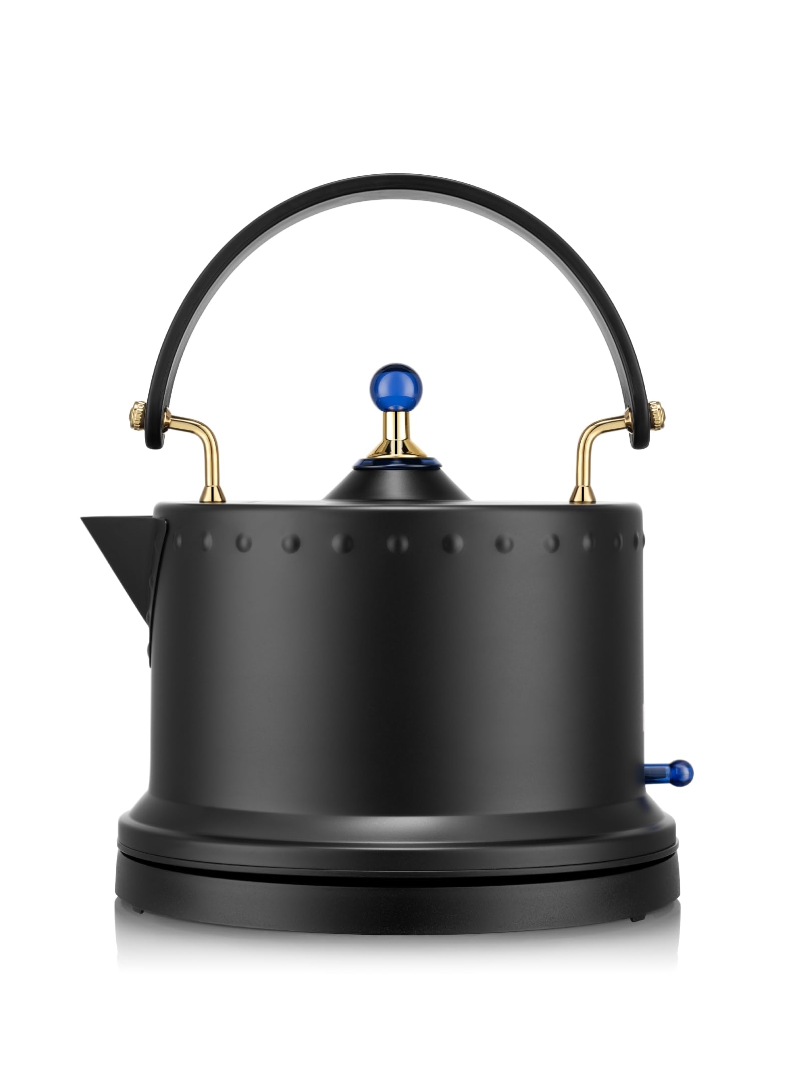 OTTONI elektriskā tējkanna - 1,0l, 1380W, melna, ātra vārīšana, moderns dizains
