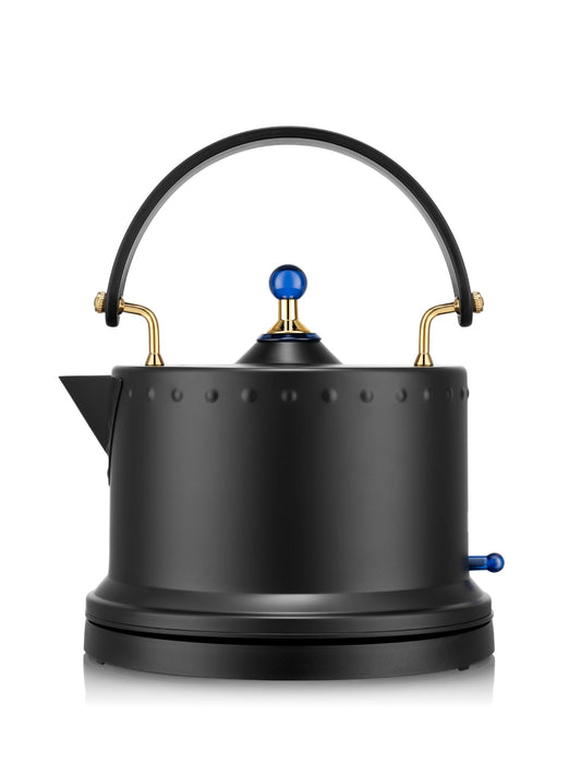 OTTONI elektriskā tējkanna - 1,0l, 1380W, melna, ātra vārīšana, moderns dizains
