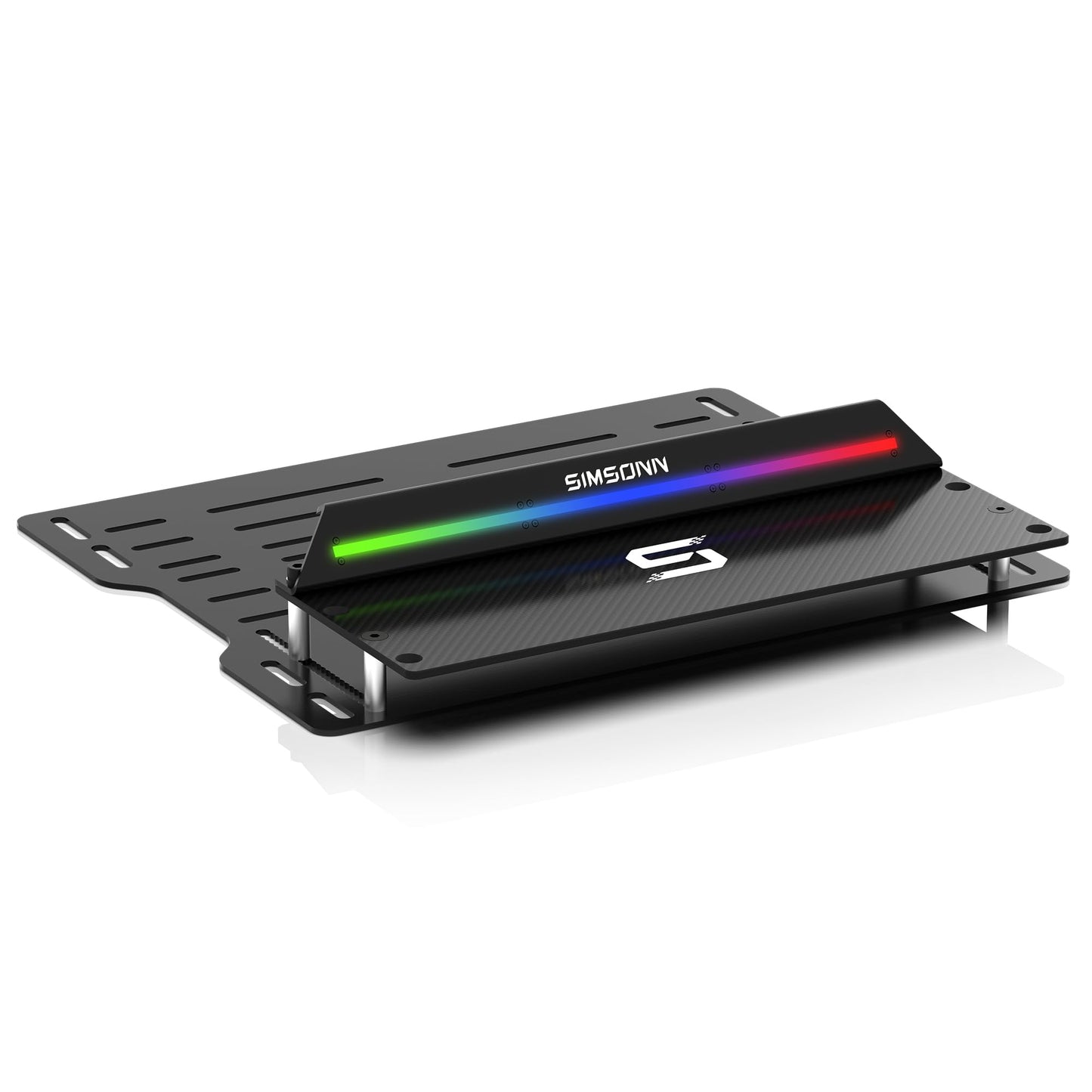 SIMSONN PRO X Ultra hidrauliskie simracing pedāļi PC, profesionāli slodzes devēja sacīkšu simulatora pedāļi (PROX Ultra Base Plate)