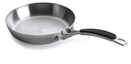 Lacor PANNA - 20 cm tri-metal frying pan, gray, dimensions 48 x 47 x 14 cm, durable and versatile cookware.