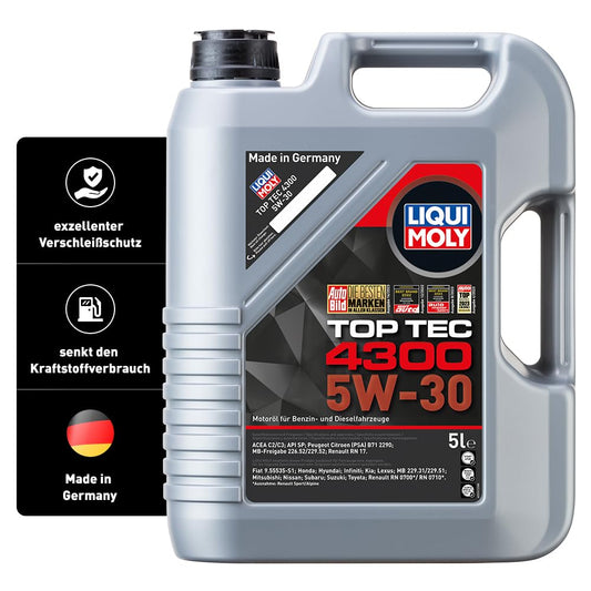 LIQUI MOLY Motorbike 4T 10W-40 | 4 L | Motorrad 4-Takt-Öl | Art.-Nr.: 3046, Schwarz