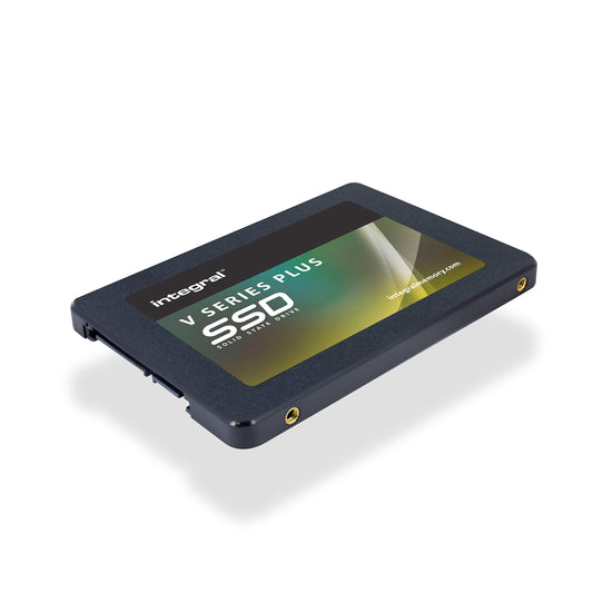 Integral V Series V2 Plus 512GB SSD - 550MB/s read, 520MB/s write, 2.5-inch, SATA 6Gb/s, black