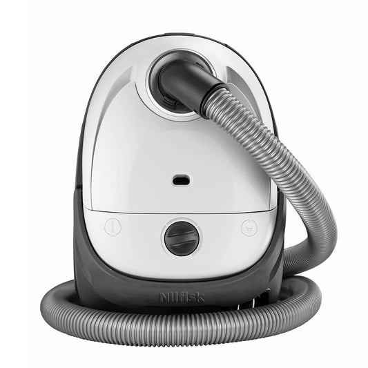 Nilfisk putekļsūcējs One - jaudīgs, kompakts, viegls, HEPA filtrs, 3L, 750W, balts.