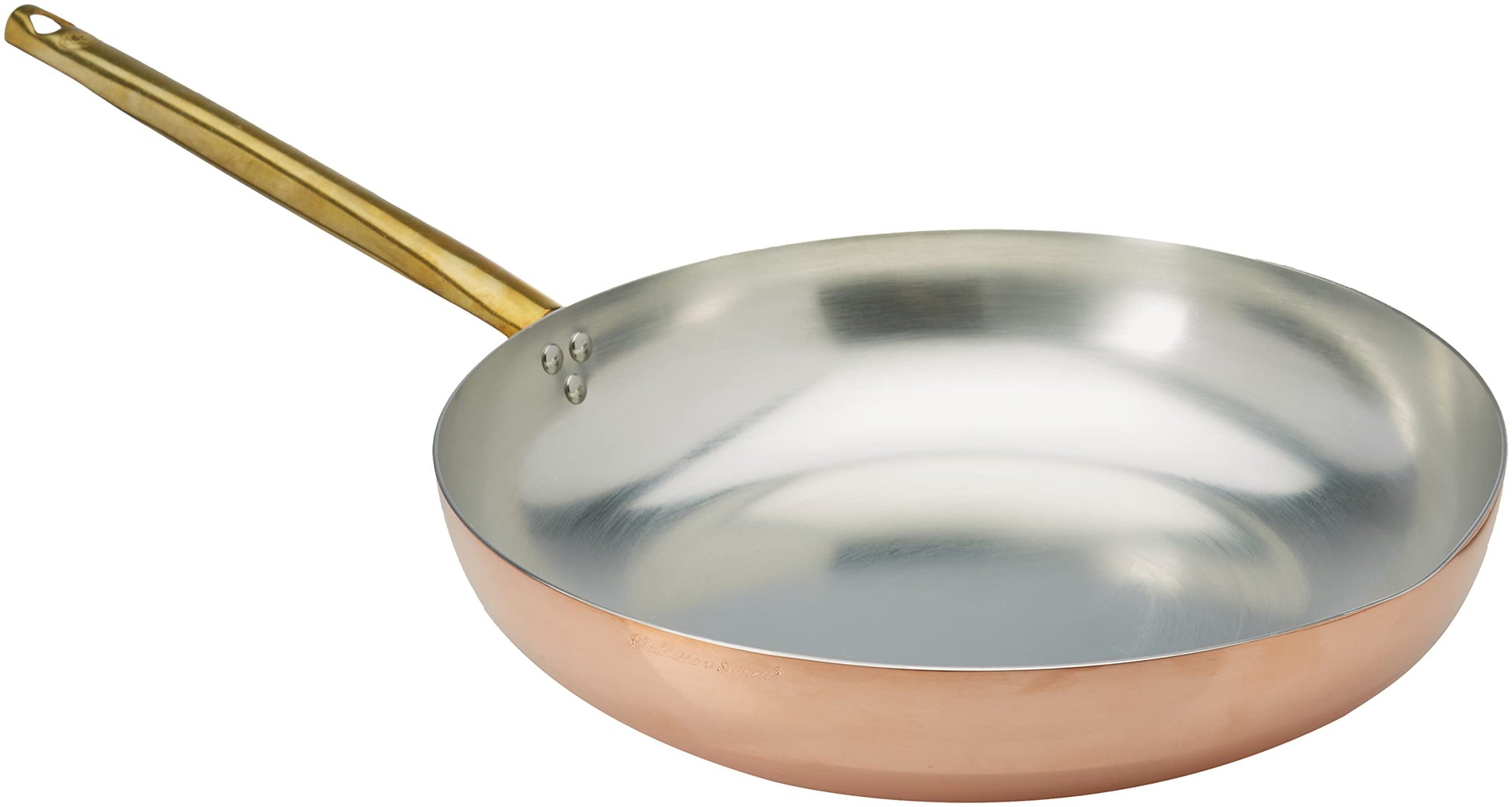 Pentole Agnelli ALCU111B36 gluda vara panna - 36 cm, cauruļveida rokturi, izturīga un efektīva gatavošanai.