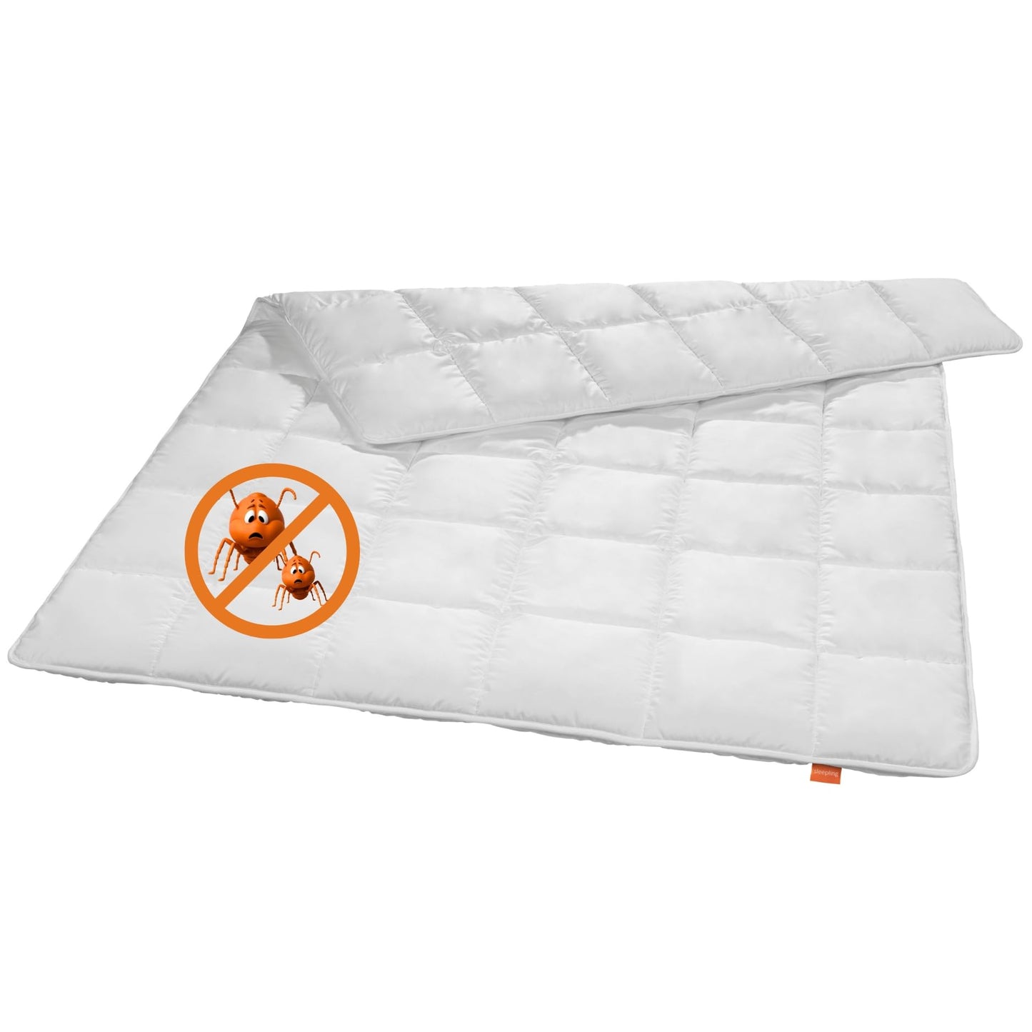 Vissezonas sega sleepling Anti Milben 135x200cm, vidēja vissezonas gultas sega