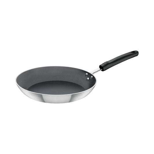 Tramontina Professional 24cm Aluminium Frying Pan - Non-stick coating, durable, black, ideal for cooking.