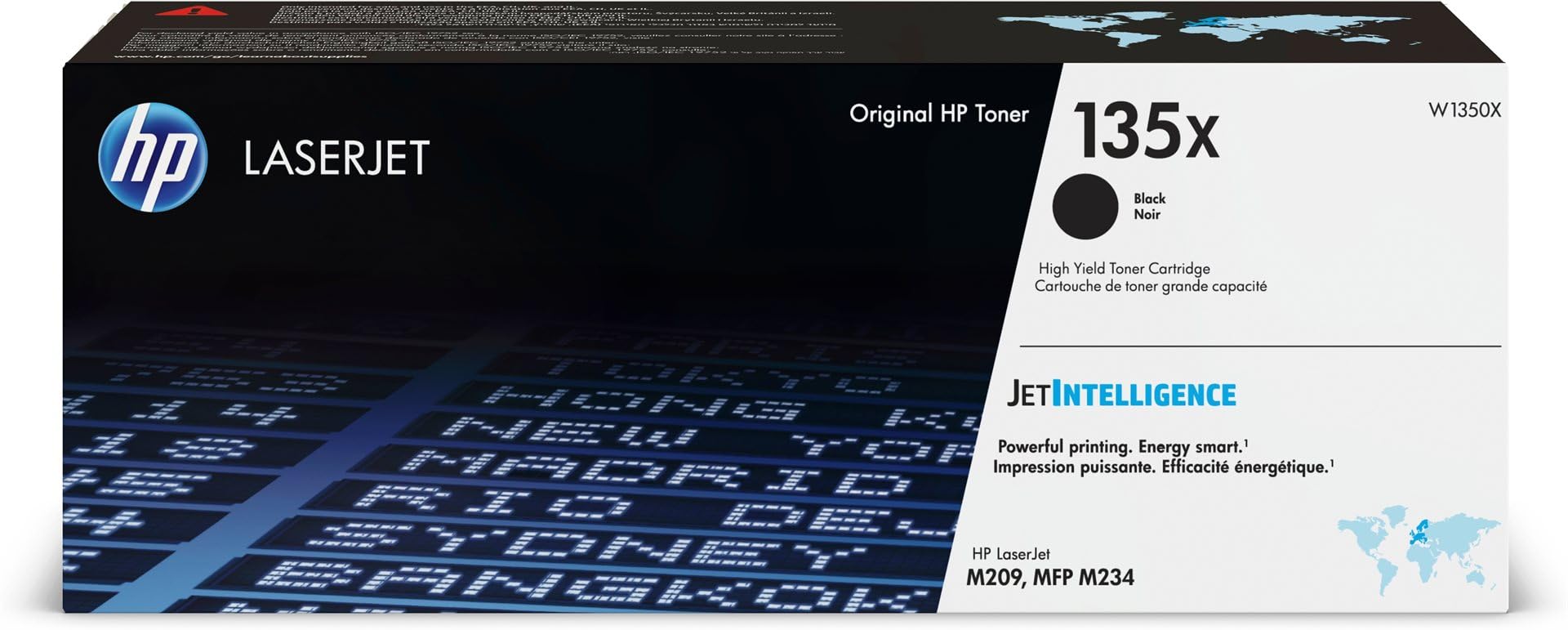 HP 135X Toner Cartridge - High-capacity black toner for HP LaserJet printers