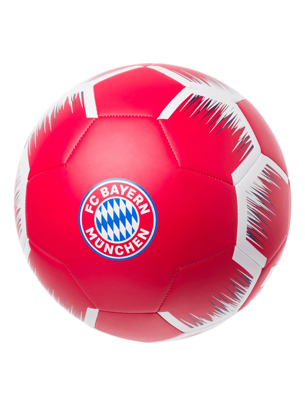 Futbola bumba FC Bayern München, 5. izmērs, sarkana