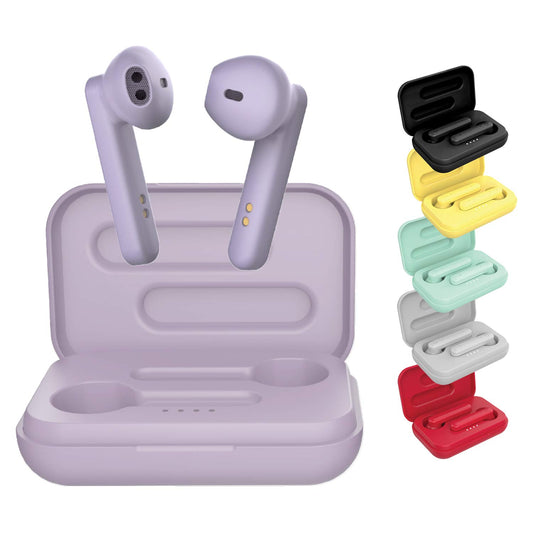BE Pop Bluetooth austiņas 5.0 TWS – Bezvadu, Stereo 3D HD, 25h akumulatora darbības laiks, iebūvēts mikrofons, vieglas, ērtas.
