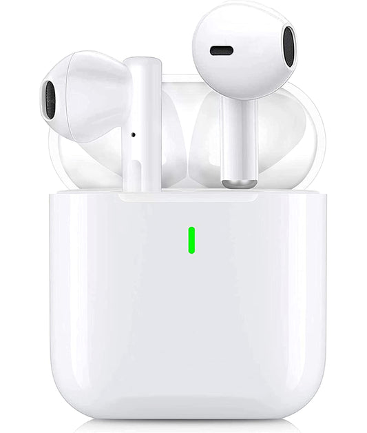 Bluetooth austiņas - bezvadu, HiFi stereo, IPX7 ūdensizturīgas, 35 stundu atskaņošanas laiks, skārienvadība, trokšņu slāpēšana