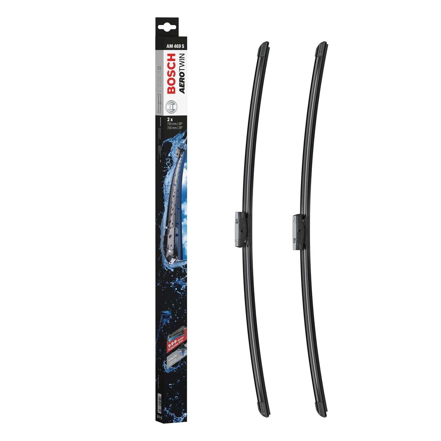 Priekšējie stikla tīrītāji Bosch Aerotwin AM469S, 700mm/700mm