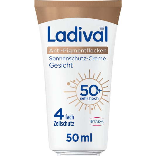 Sejas saules aizsargkrēms Ladival pret pigmentplankumiem, SPF 50, 50 ml