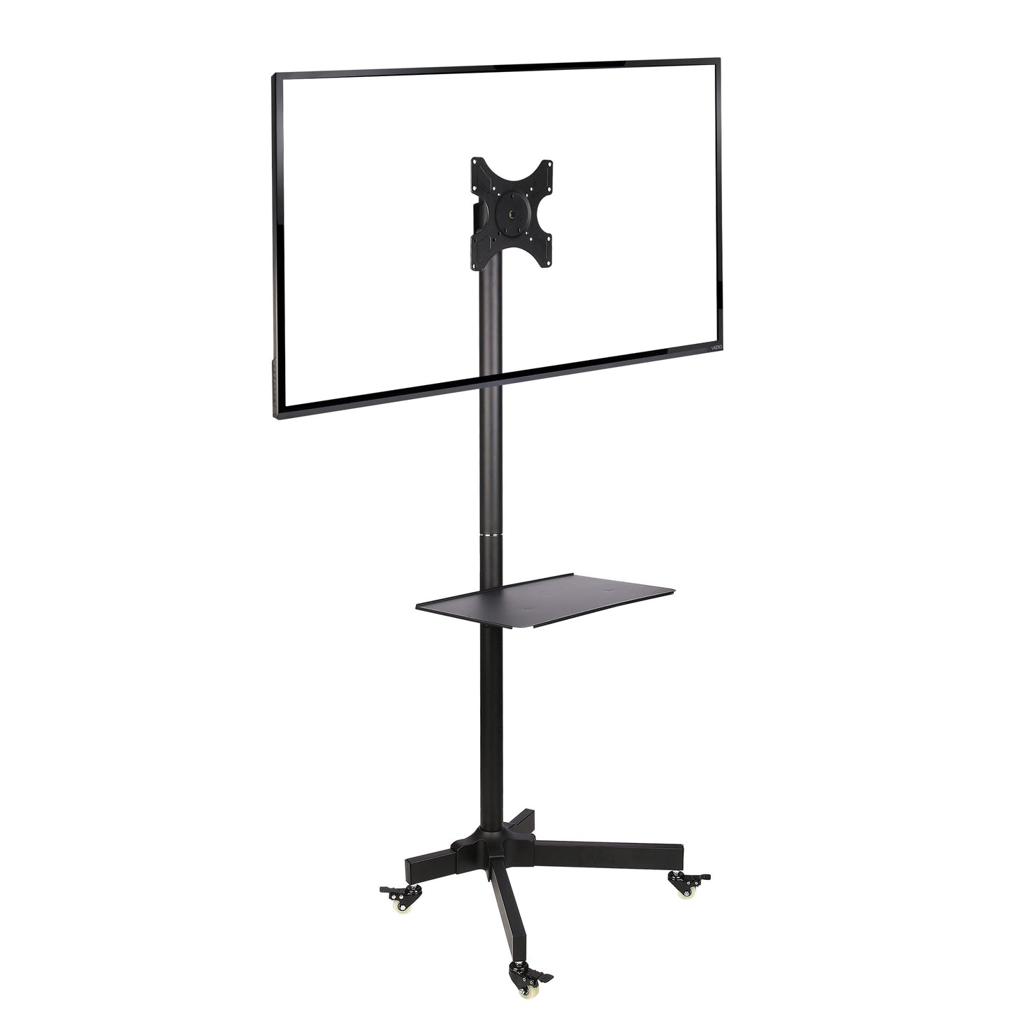 Ergosolid statīvs ar riteņiem, regulējams, LCD televizoriem, 19-37 collas, līdz 20kg, VESA standarti no 75 x 75mm līdz 200 x 200mm, melns, 19" - 37", Falco-22