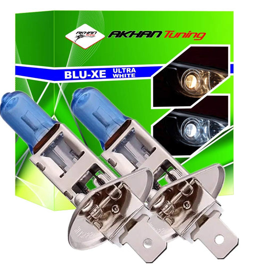 akhan H155W - Xenon izskats, Halogēnu lampu komplekts, Xenon balts, H1 12V 55W