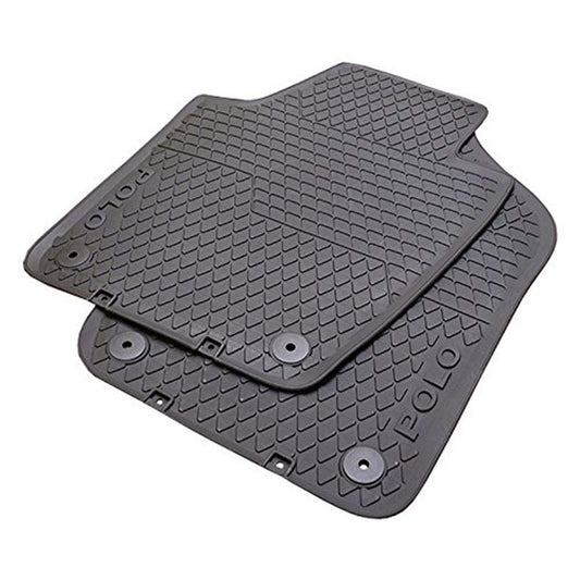 Paklājiņi Hyundai Kona no 2017. gada, neslīdoši, pastiprināta papēža spilventiņš no gumijas, stiprinājuma pogas