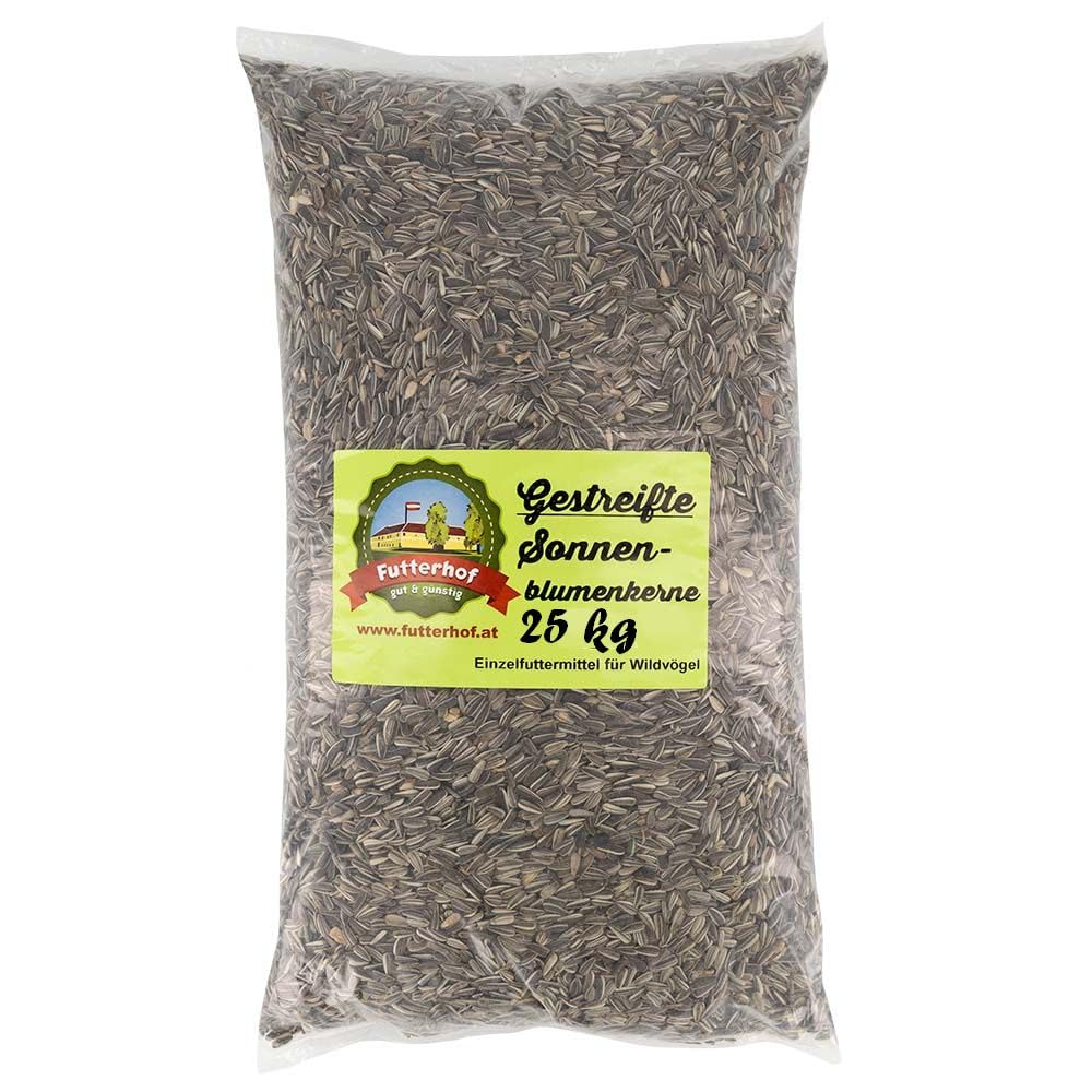 Saulespuķu sēklas Futterhof svītrotas 25 kg