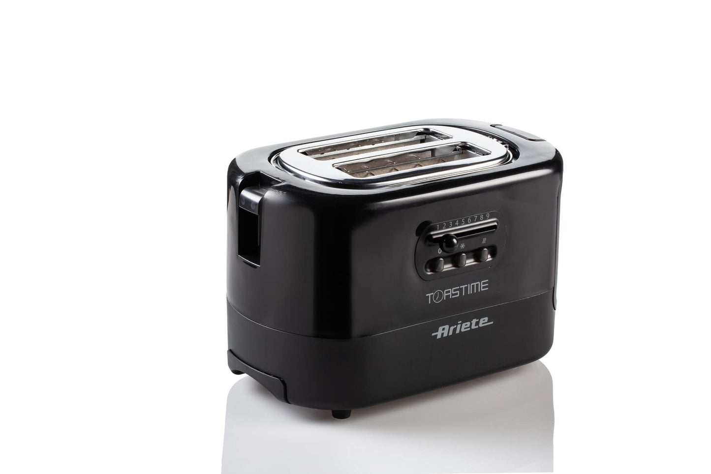 Ariete 159 tosteris 2 šķēles ar knaiblēm ar atkausēšanas un uzsildīšanas funkciju, 700 W, nerūsējošais tērauds
