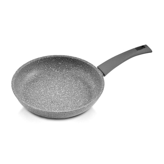 MOPITA ROCIA VIVA - Ø24 cm non-stick frying pan, 5 layers, scratch-resistant, SoftTouch handle, made in Italy.