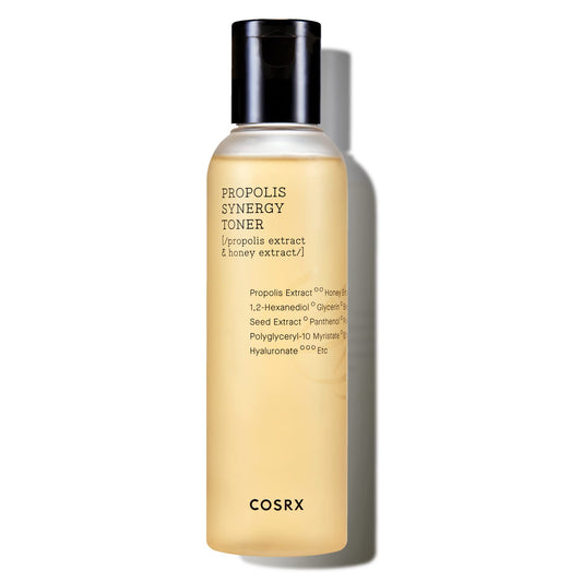 Sejas toniks COSRX Full Fit Propolis Toner ar 72% propolisa, mitrinošs un līdzsvarojošs, korejiešu ādas kopšana, 150 ml