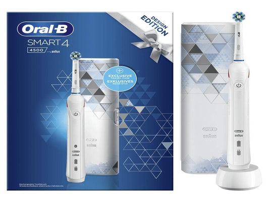 15. ORAL-B SMART 4 4500 elektriskā zobu birste, moderna, ražota Braun