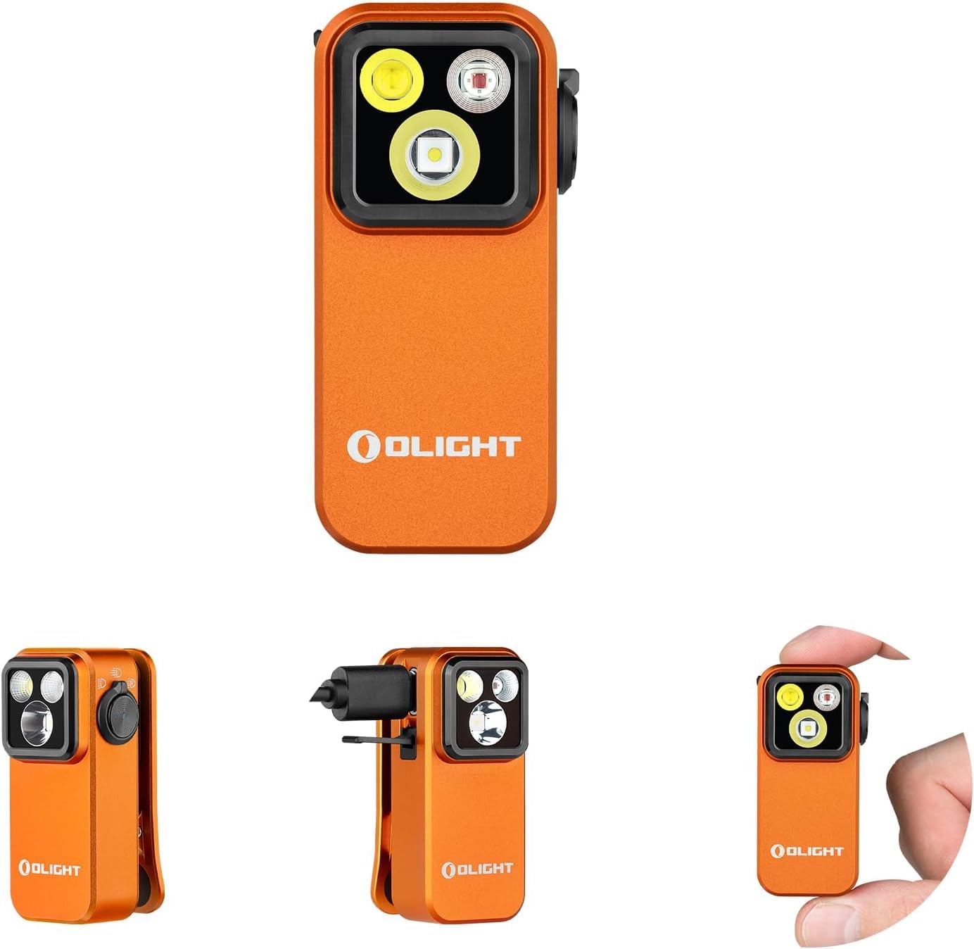 Lukturītis OLIGHT Oclip Pro Mini ar uzlādējamu akumulatoru, 500LM 120M