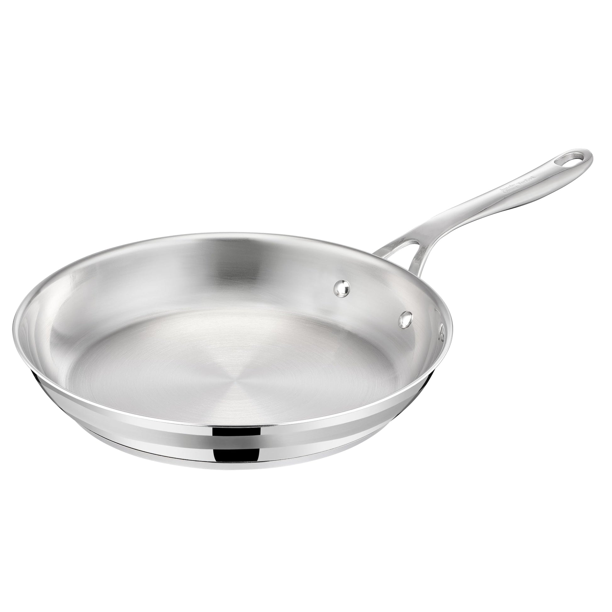 Jamie Oliver by Tefal Cook Smart panna 28cm - nerūsējošais tērauds, indukcijai, Thermo-Fusion pamatne, kniedēts rokturis