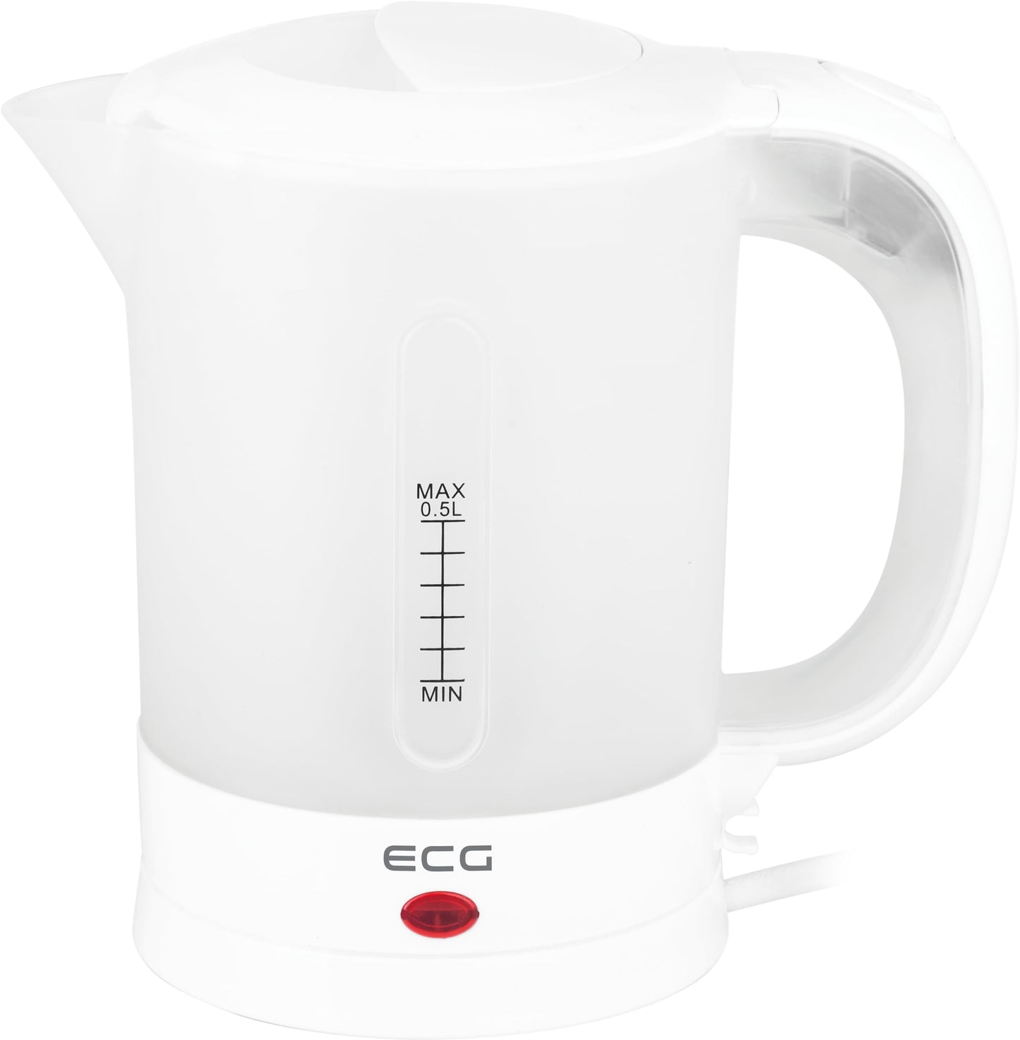 ECG RK 500 Travel Lite Balts - Compact design, lightweight, ideal for travel, and easy to use.