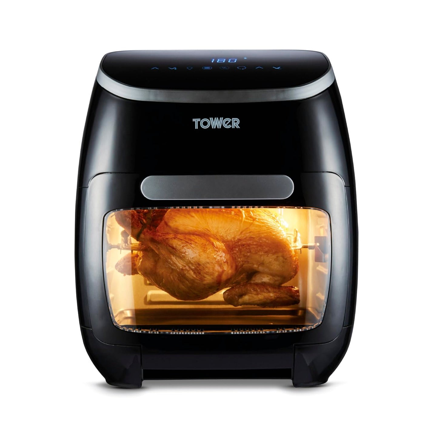 Tower T17076 Xpress Pro Combo - 10-in-1 air fryer, 2000W, 60 min timer, rapid air circulation, XXL 11L capacity, black.